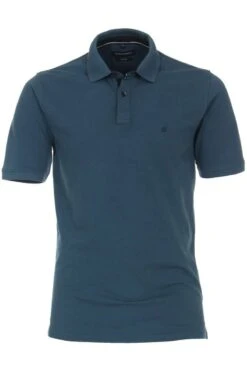 Casa Moda Casual Casual Fit Poloshirt Dunkelblau, Einfarbig