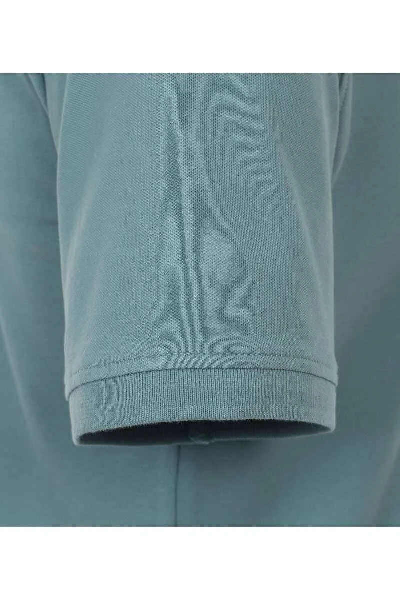 Casa Moda Casual Fit Poloshirt Blau, Einfarbig 5 Casa Moda Casual Fit Poloshirt Blau, Einfarbig – Bild 3