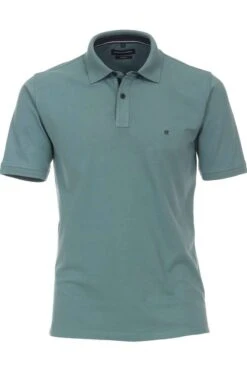 Casa Moda Casual Fit Poloshirt Blau, Einfarbig