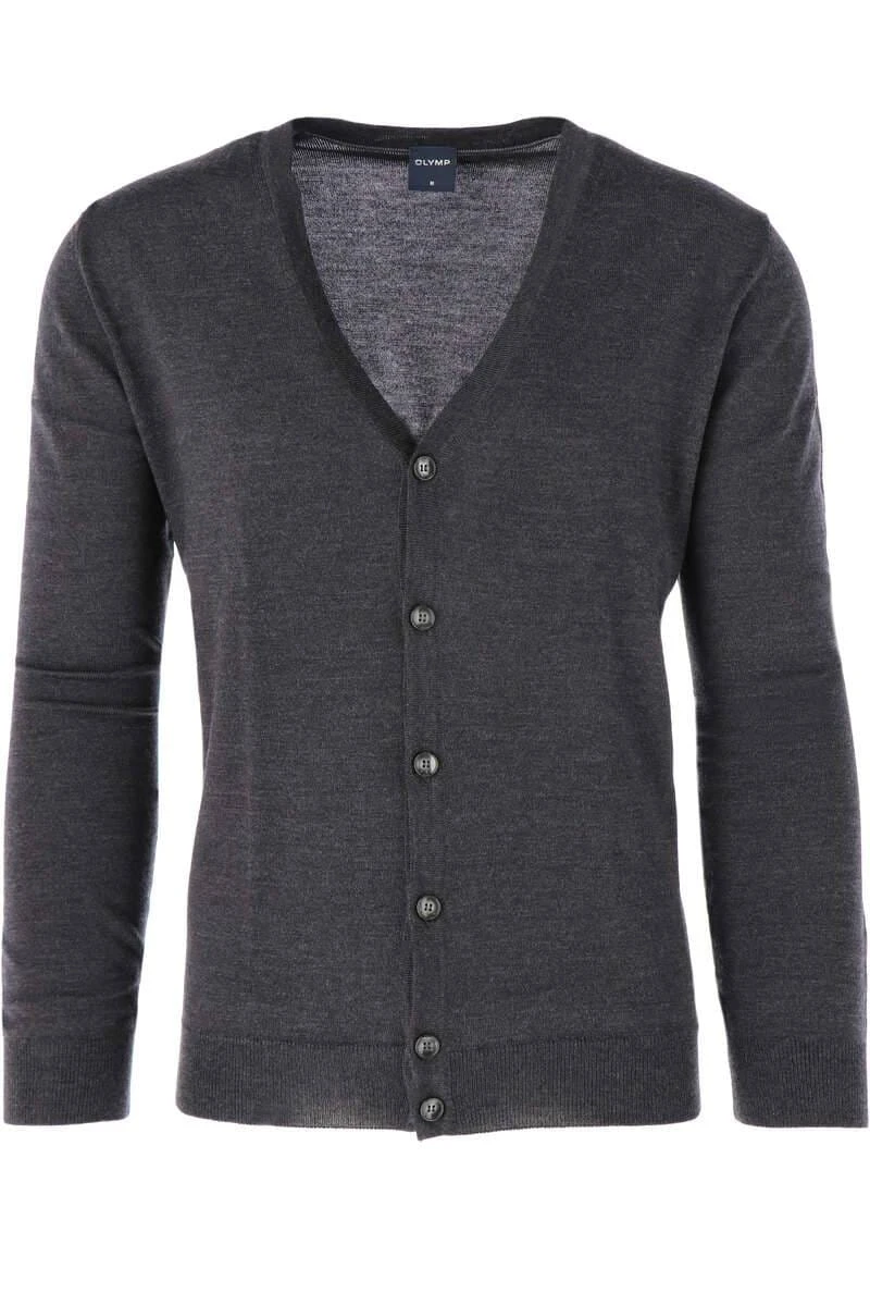 OLYMP Cardigan Graphit 3 OLYMP Cardigan Graphit