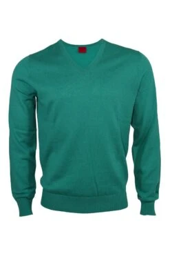 OLYMP Level Five Herren Pullover Hellgrün