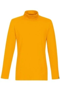 TRIGEMA Slim Fit Herren Rollkragenpullover Orange
