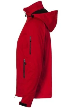 HAKRO 248 Regular Fit Damen SoftshelljackeKapuze (abnehmbar) Rot -Pullover Geschäft 0248 002 2 800 1200x1200