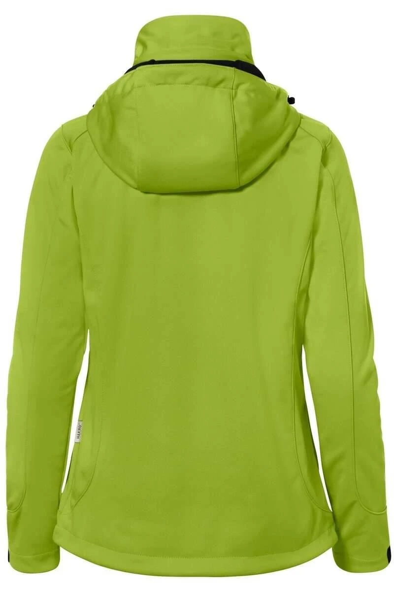 HAKRO 248 Regular Fit Damen SoftshelljackeKapuze (abnehmbar) Kiwi 6 HAKRO 248 Regular Fit Damen SoftshelljackeKapuze (abnehmbar) Kiwi – Bild 4