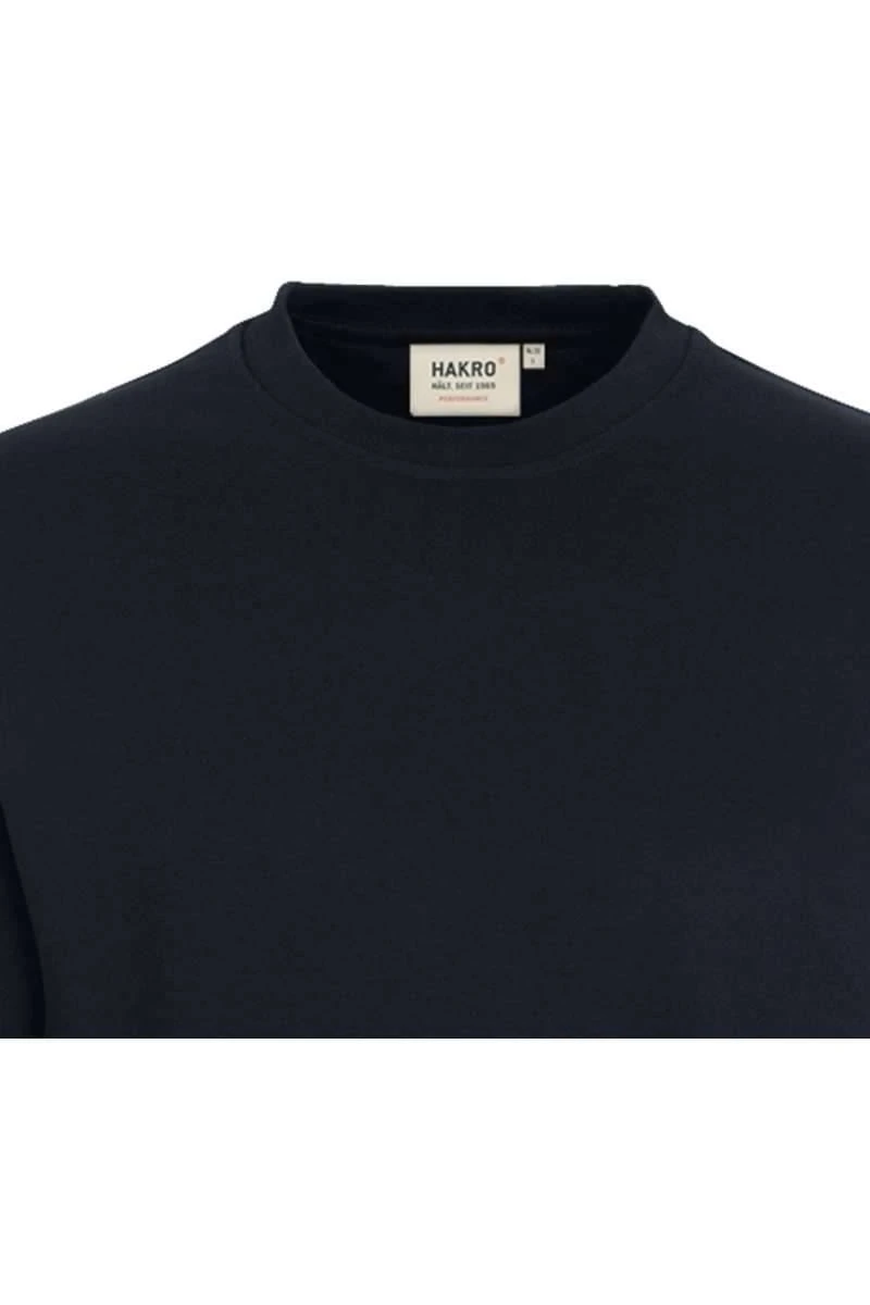 HAKRO 475 Comfort FitSweatshirt Rundhals Schwarz 4 HAKRO 475 Comfort FitSweatshirt Rundhals Schwarz – Bild 2