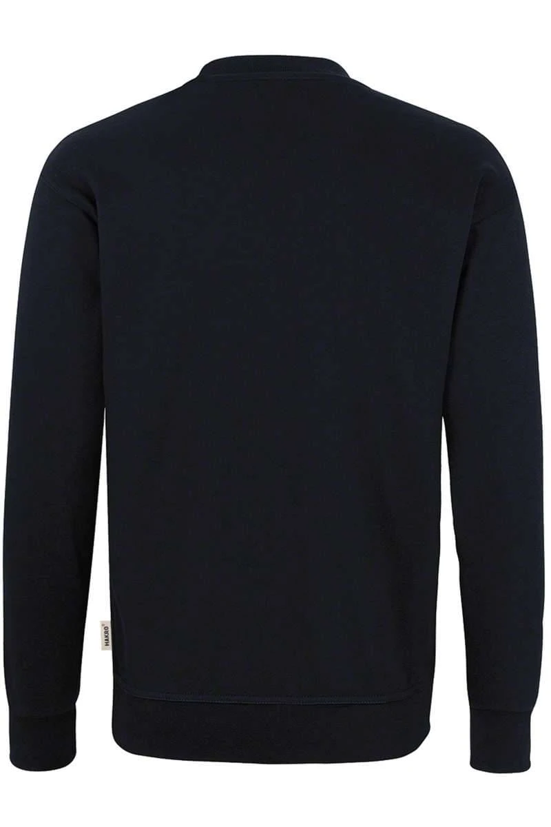 HAKRO 475 Comfort FitSweatshirt Rundhals Schwarz 6 HAKRO 475 Comfort FitSweatshirt Rundhals Schwarz – Bild 4
