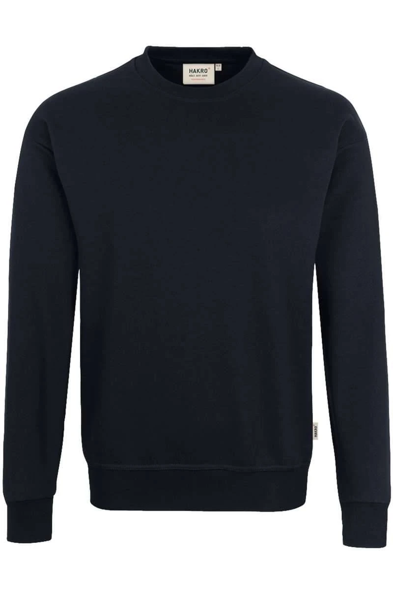 HAKRO 475 Comfort FitSweatshirt Rundhals Schwarz 3 HAKRO 475 Comfort FitSweatshirt Rundhals Schwarz