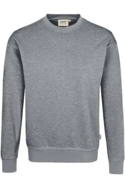 HAKRO 475 Comfort FitSweatshirt Rundhals Grau