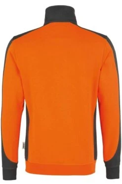 HAKRO 476 Comfort FitTroyerZip Orange/anthrazit -Pullover Geschäft 0476 027 3 800 1200x1200