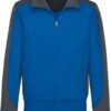 HAKRO 477 Comfort Fit SweatjackeZip Royal/anthrazit