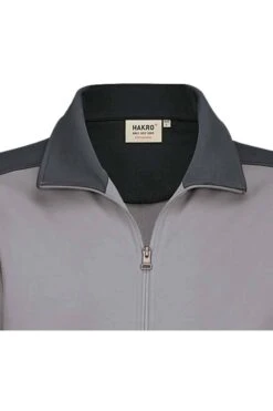HAKRO 477 Comfort Fit SweatjackeZip Grau/anthrazit -Pullover Geschäft 0477 043 1 800 1200x1200
