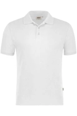 HAKRO Organic Regular Fit Poloshirt Weiss, Einfarbig