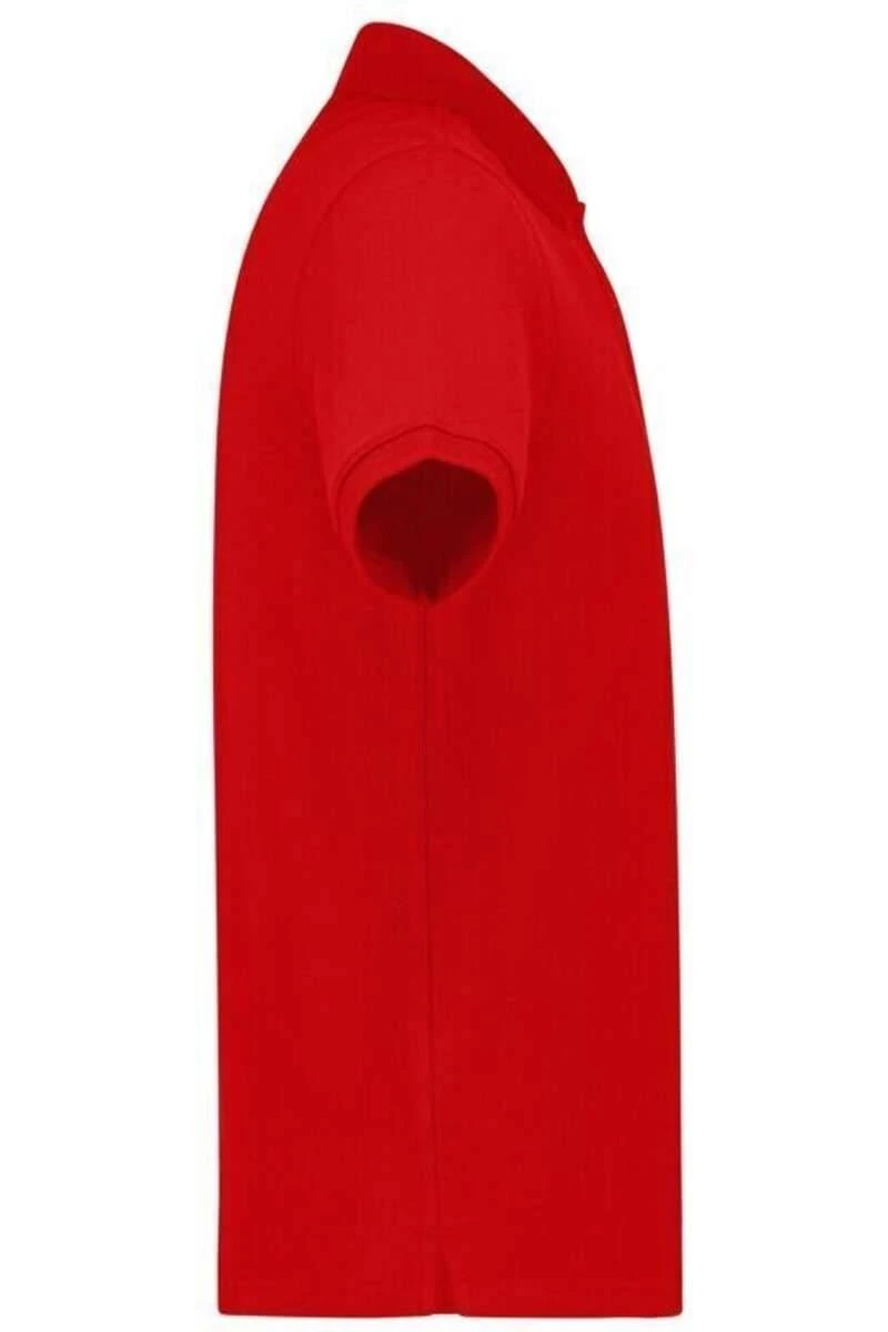 HAKRO Organic Regular Fit Poloshirt Rot, Einfarbig 6 HAKRO Organic Regular Fit Poloshirt Rot, Einfarbig – Bild 4