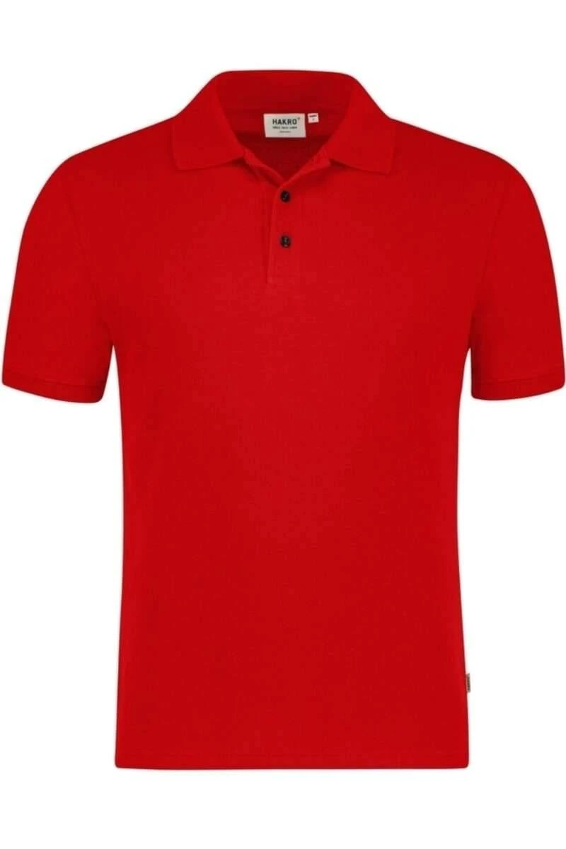 HAKRO Organic Regular Fit Poloshirt Rot, Einfarbig 3 HAKRO Organic Regular Fit Poloshirt Rot, Einfarbig