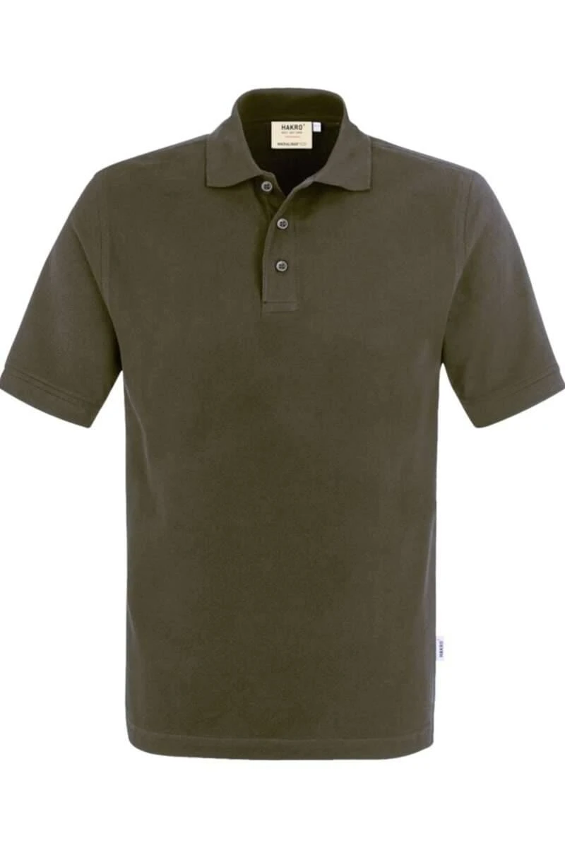 HAKRO Performance Regular Fit Poloshirt Olive, Einfarbig 3 HAKRO Performance Regular Fit Poloshirt Olive, Einfarbig