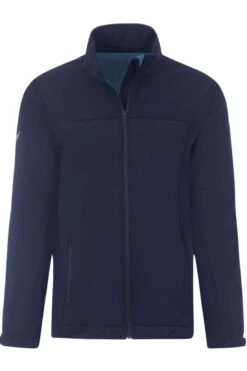 TRIGEMA Comfort Fit Herren SoftshelljackeZip Navy