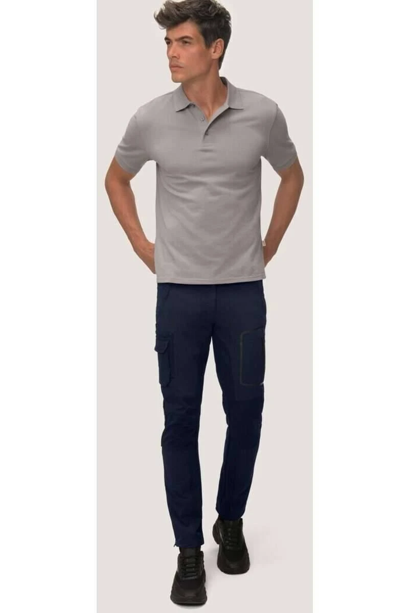 HAKRO Regular Fit Herren Freizeithose Tinte 4 HAKRO Regular Fit Herren Freizeithose Tinte – Bild 2