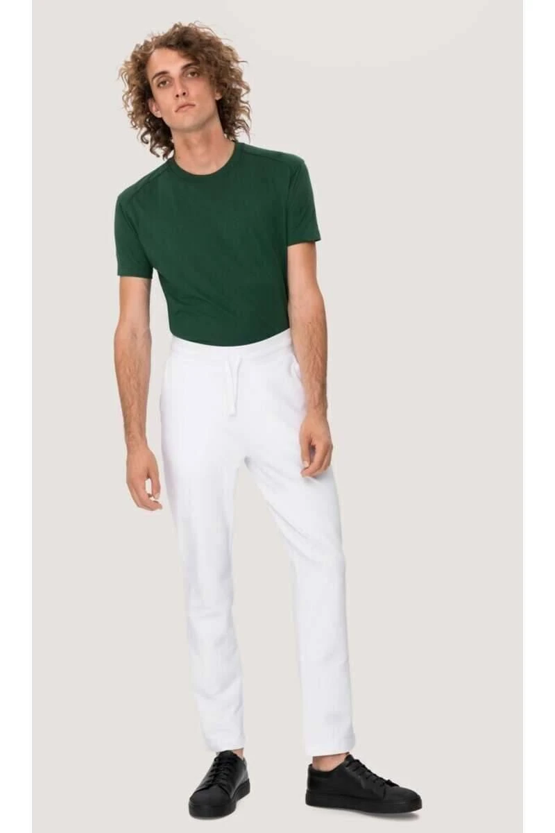 HAKRO Regular Fit Herren Freizeithose Weiss 4 HAKRO Regular Fit Herren Freizeithose Weiss – Bild 2