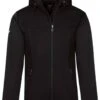 TRIGEMA Comfort Fit Herren SoftshelljackeZip Schwarz