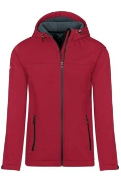 TRIGEMA Comfort Fit Herren SoftshelljackeZip Rubin