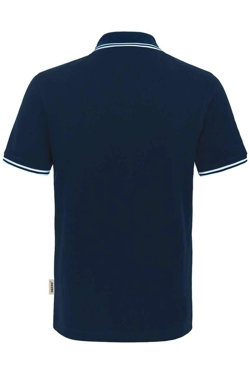 HAKRO 805 Regular Fit Poloshirt Dunkelblau/weiss, Zweifarbig 6 HAKRO 805 Regular Fit Poloshirt Dunkelblau/weiss, Zweifarbig – Bild 4