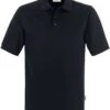 HAKRO 816 Comfort Fit Poloshirt Schwarz, Einfarbig