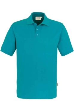 HAKRO 816 Comfort Fit Poloshirt Smaragd, Einfarbig