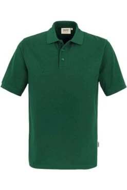 HAKRO 816 Comfort Fit Poloshirt Dunkelgrün, Einfarbig