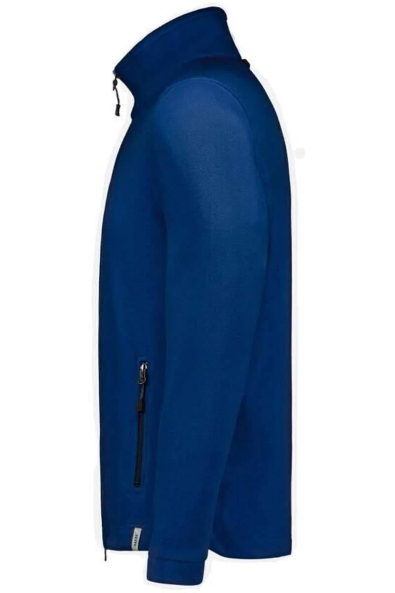 HAKRO Function Regular Fit Herren Fleecejacke Royal 4 HAKRO Function Regular Fit Herren Fleecejacke Royal – Bild 2