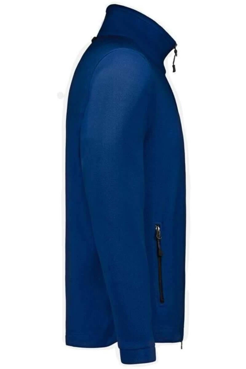 HAKRO Function Regular Fit Herren Fleecejacke Royal 6 HAKRO Function Regular Fit Herren Fleecejacke Royal – Bild 4