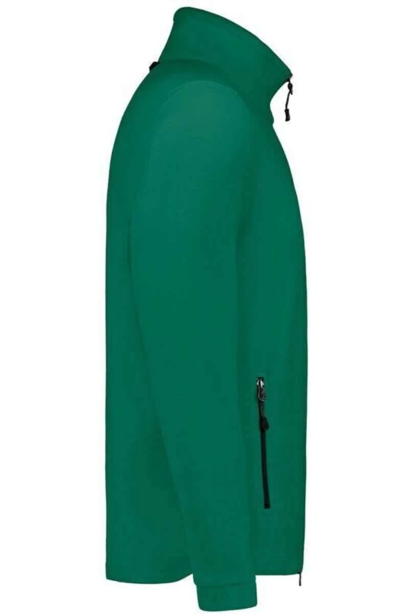 HAKRO Function Regular Fit Herren Fleecejacke Tanne 6 HAKRO Function Regular Fit Herren Fleecejacke Tanne – Bild 4