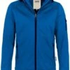 HAKRO 848 Regular Fit Herren SoftshelljackeZip Royal