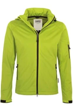 HAKRO 848 Regular Fit Herren SoftshelljackeZip Kiwi
