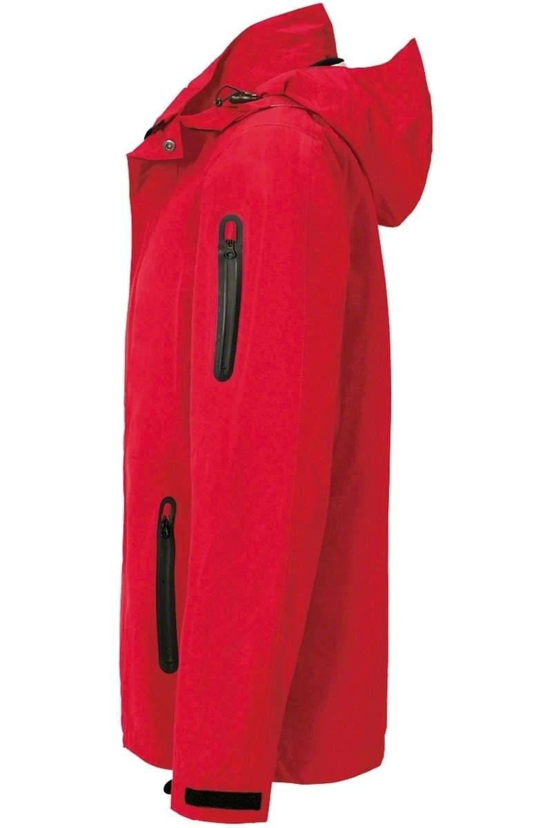 HAKRO 850 Regular Fit Outdoor JackeKapuze Rot 5 HAKRO 850 Regular Fit Outdoor JackeKapuze Rot – Bild 3