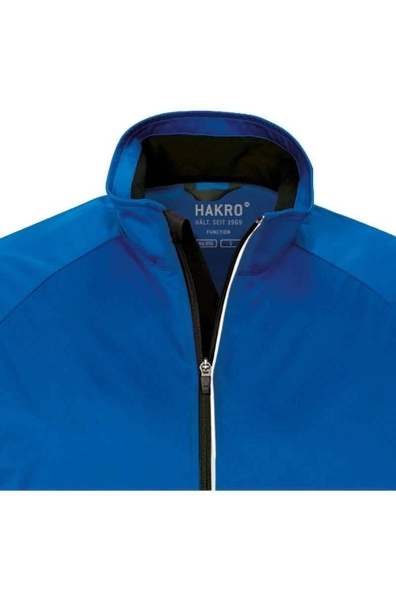 HAKRO 856 Regular Fit Herren SoftshelljackeZip Royal 4 HAKRO 856 Regular Fit Herren SoftshelljackeZip Royal – Bild 2