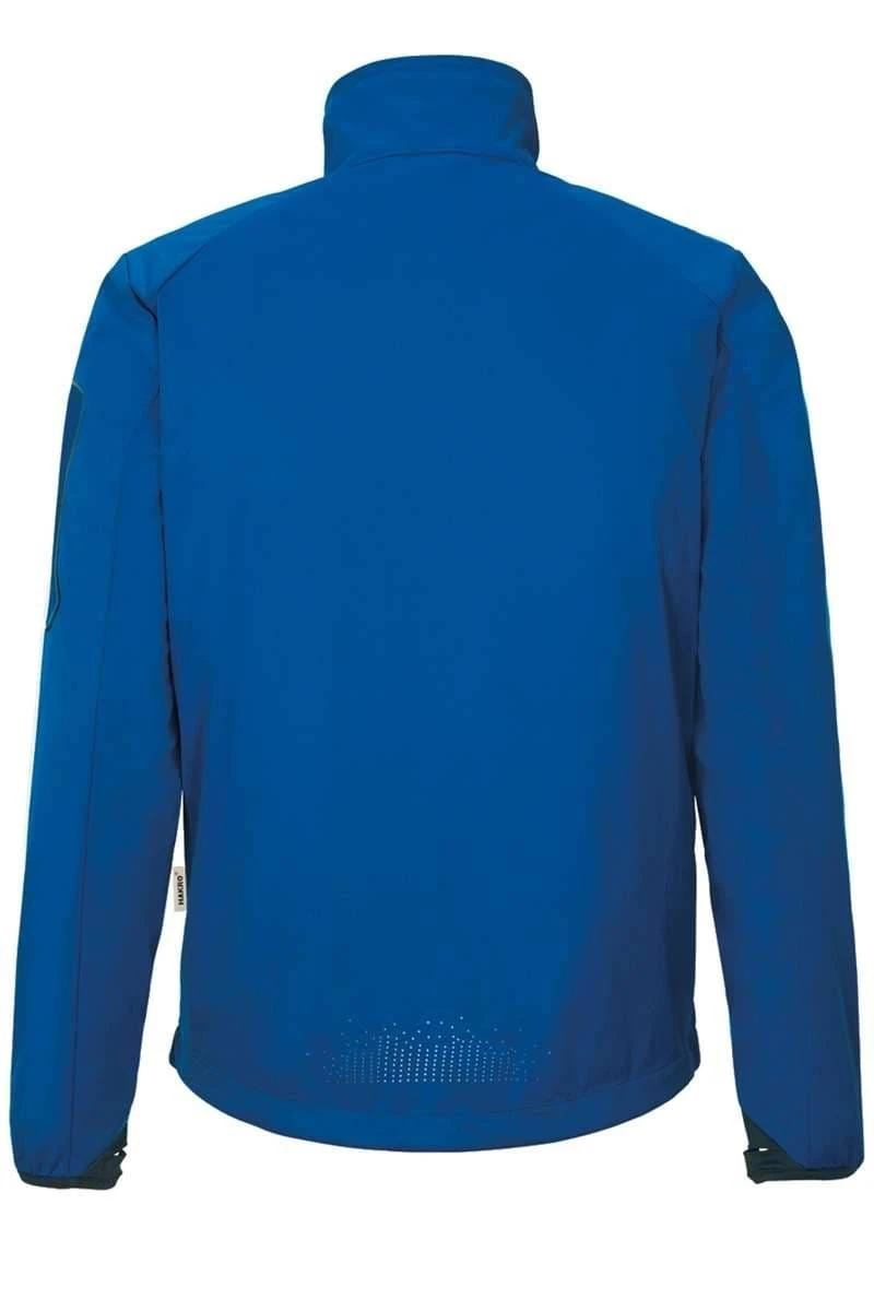 HAKRO 856 Regular Fit Herren SoftshelljackeZip Royal 6 HAKRO 856 Regular Fit Herren SoftshelljackeZip Royal – Bild 4