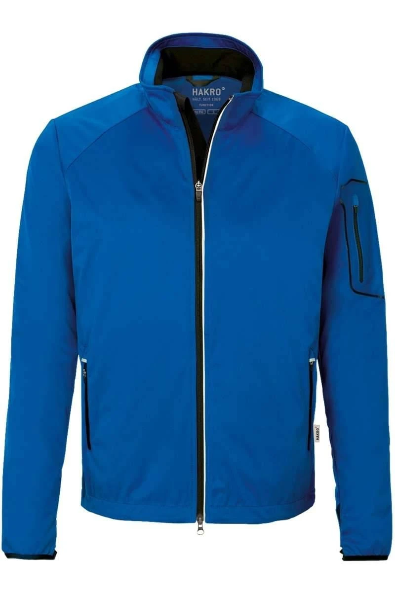 HAKRO 856 Regular Fit Herren SoftshelljackeZip Royal 3 HAKRO 856 Regular Fit Herren SoftshelljackeZip Royal