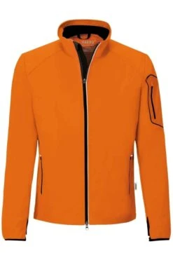 HAKRO 856 Regular Fit Herren SoftshelljackeZip Orange