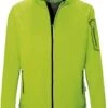 HAKRO 856 Regular Fit Herren SoftshelljackeZip Kiwi