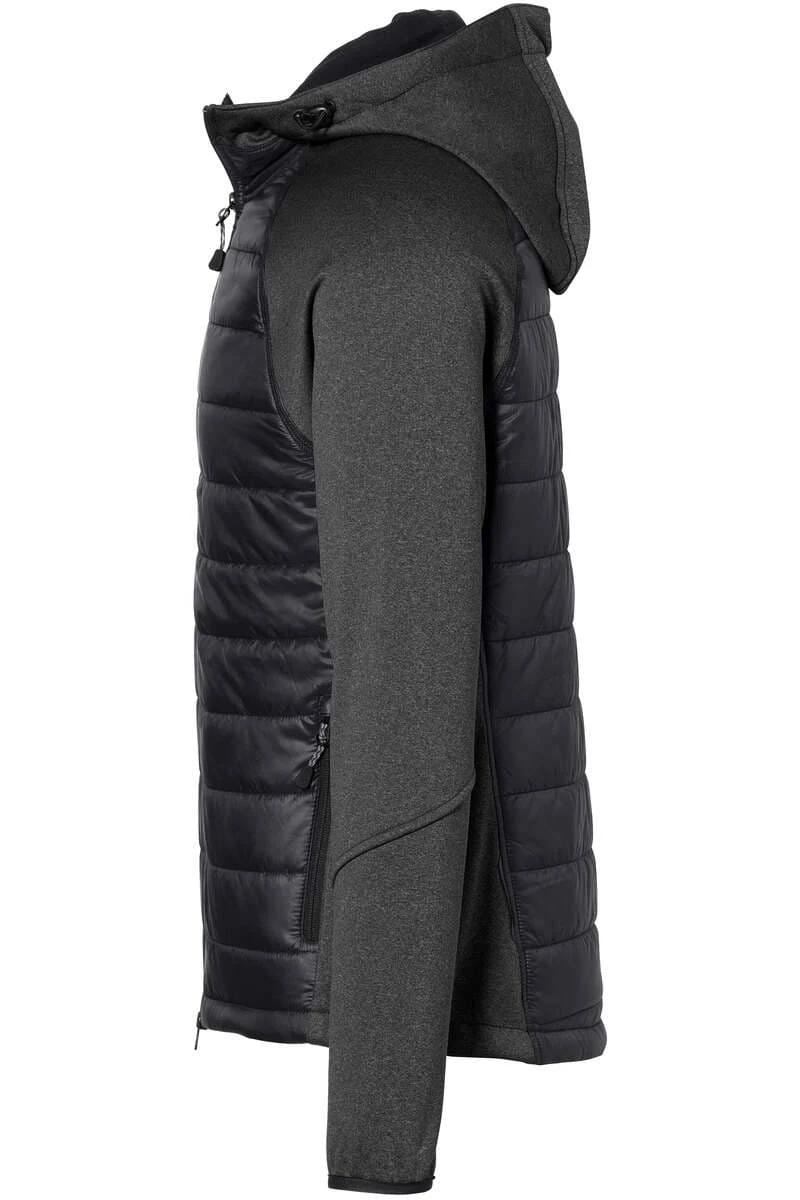 HAKRO 865 Regular Fit Herren Steppjacke Schwarz 5 HAKRO 865 Regular Fit Herren Steppjacke Schwarz – Bild 3