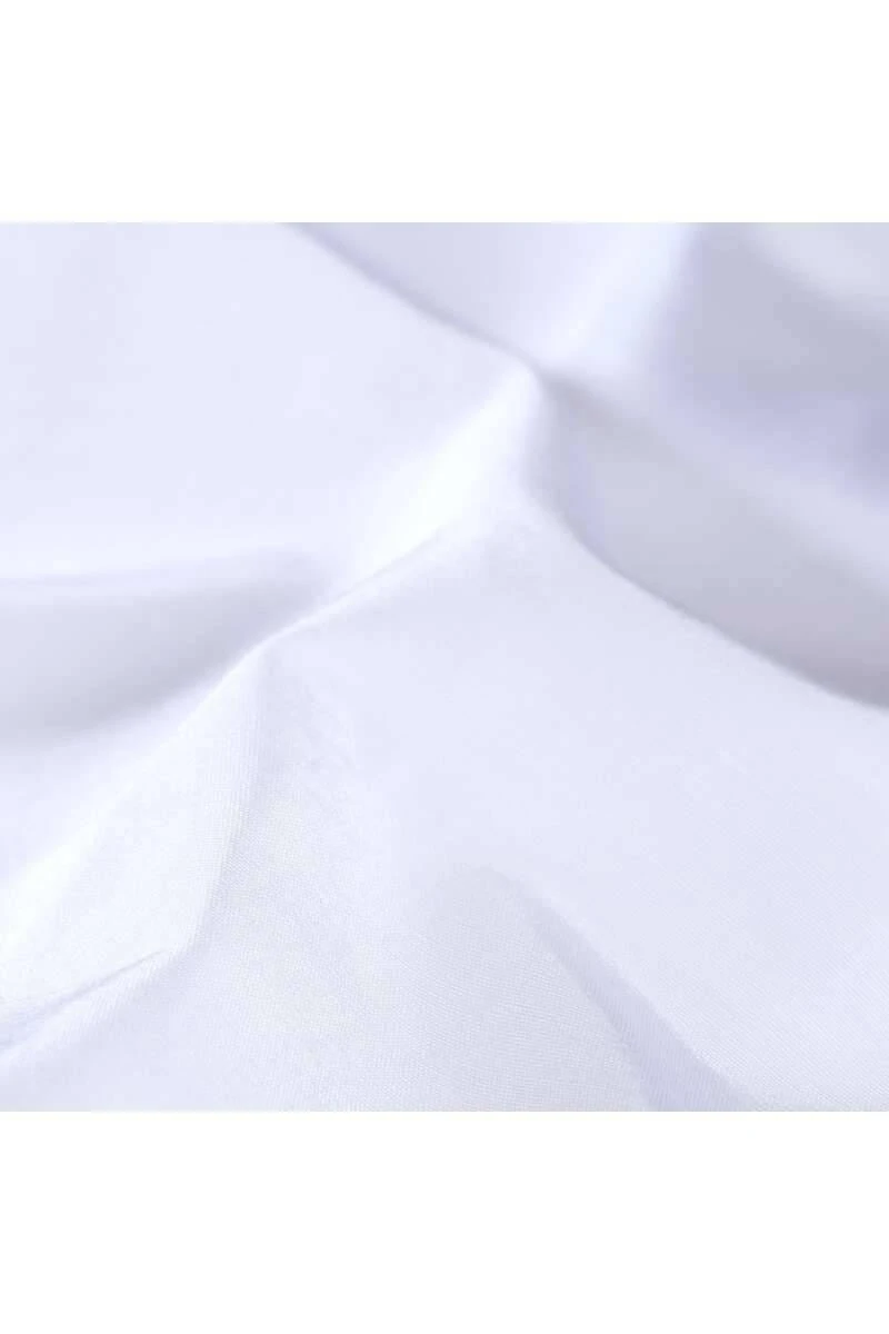 TRIGEMA Slim Fit Herren Freizeithose Weiss 4 TRIGEMA Slim Fit Herren Freizeithose Weiss – Bild 2