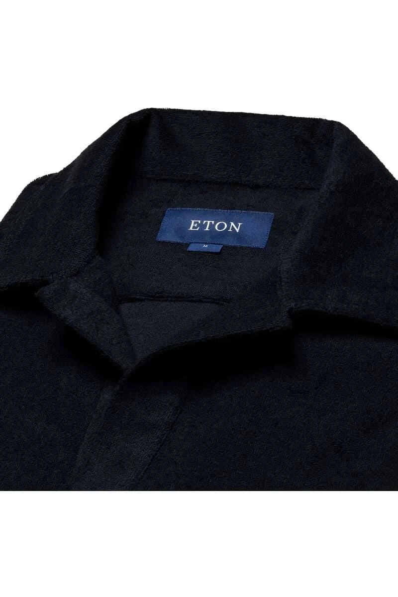 ETON Slim Fit Poloshirt Navy, Einfarbig 4 ETON Slim Fit Poloshirt Navy, Einfarbig – Bild 2