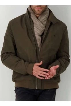 Fynch-Hatton Casual Fit Blouson Stehkragen Army -Pullover Geschäft 12132602 704 8 800 1200x1200