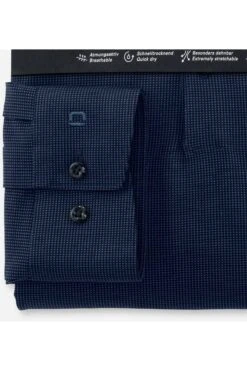 OLYMP Luxor Modern Fit Longsleeve Poloshirt Marine, Gemustert 8 OLYMP Luxor Modern Fit Longsleeve Poloshirt Marine, Gemustert -Pullover Geschäft 1214 14 18 2 800 1200x1200