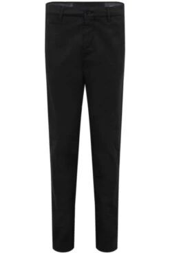 Seidensticker Regular Fit Herren Chino Schwarz,Einfarbig