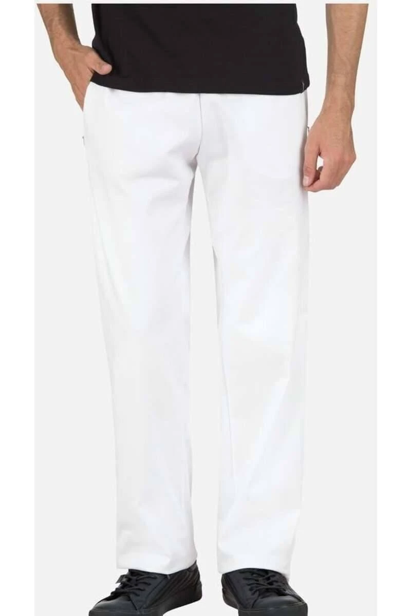 TRIGEMA Comfort Fit Herren Freizeithose Weiss 4 TRIGEMA Comfort Fit Herren Freizeithose Weiss – Bild 2