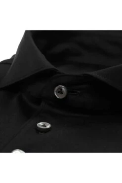 Van Laack Meisterwerk Slim Fit Longsleeve Poloshirt Schwarz, Einfarbig -Pullover Geschäft 20 1726 UC 180031 099 1 800 1200x1200