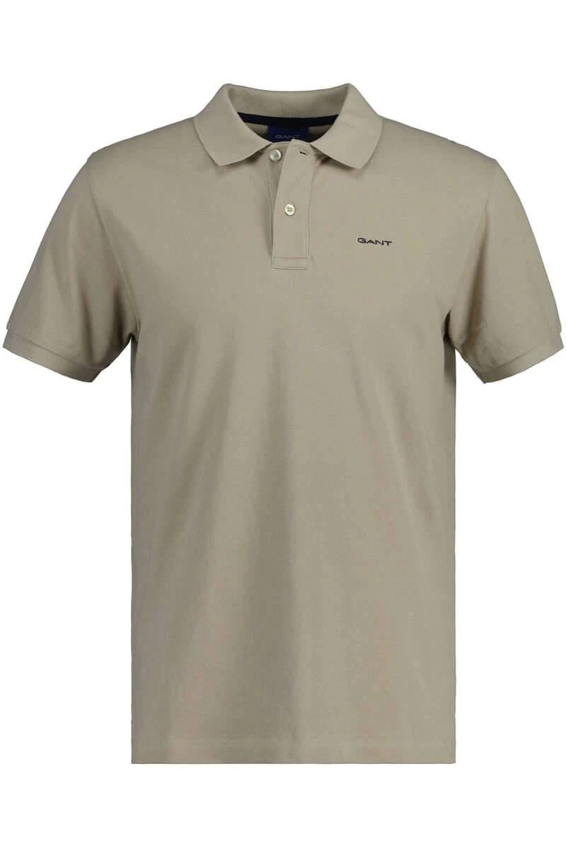 GANT Regular Fit Poloshirt Beige, Einfarbig 3 GANT Regular Fit Poloshirt Beige, Einfarbig