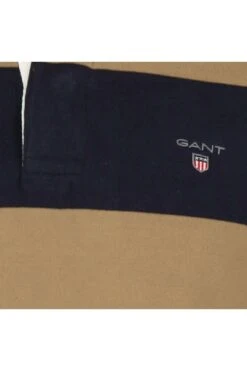 GANT Regular Fit Longsleeve Poloshirt Blau/braun, Querstreifen -Pullover Geschäft 2005092 258 3 800 1200x1200