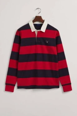 GANT Regular Fit Longsleeve Poloshirt Rot/blau, Querstreifen -Pullover Geschäft 2005092 630 8 800 1200x1200